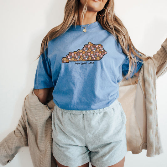 Floral KY, Home Sweet Home | DTF Print - COOL PEEL |