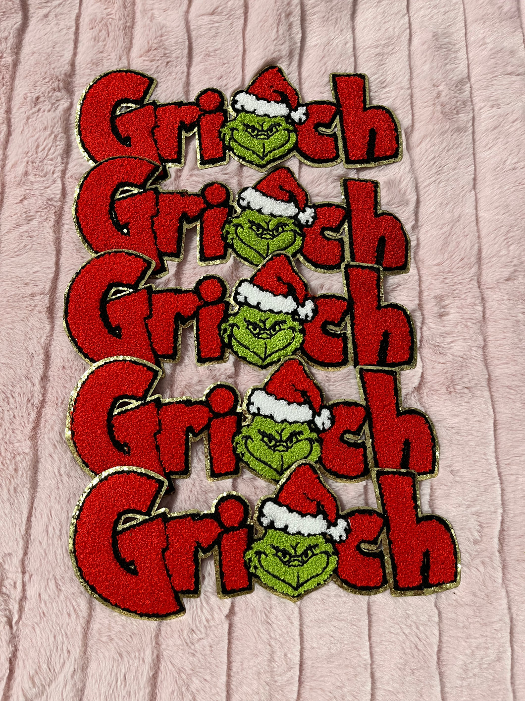 Mean One, Red - Chenille Patch