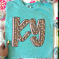 KY Doodle Letters, Fall Floral | DTF Print - COOL PEEL |