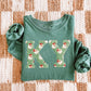 KY, Green Faux Yarn Santa | DTF Print - COOL PEEL |