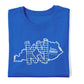 KY, Plaid, White State Outline | DTF Print - COOL PEEL |