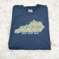 Kentucky, KY, Flowers, Home Sweet Home | DTF Print - COOL PEEL |