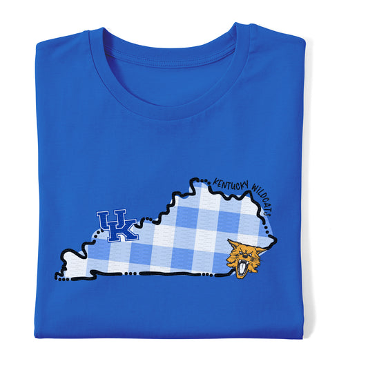 Kentucky Gingham State | DTF Print - COOL PEEL |