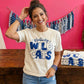 Doodle Letters, Kentucky, KY | Screen Print Transfer | - SINGLE COLOR