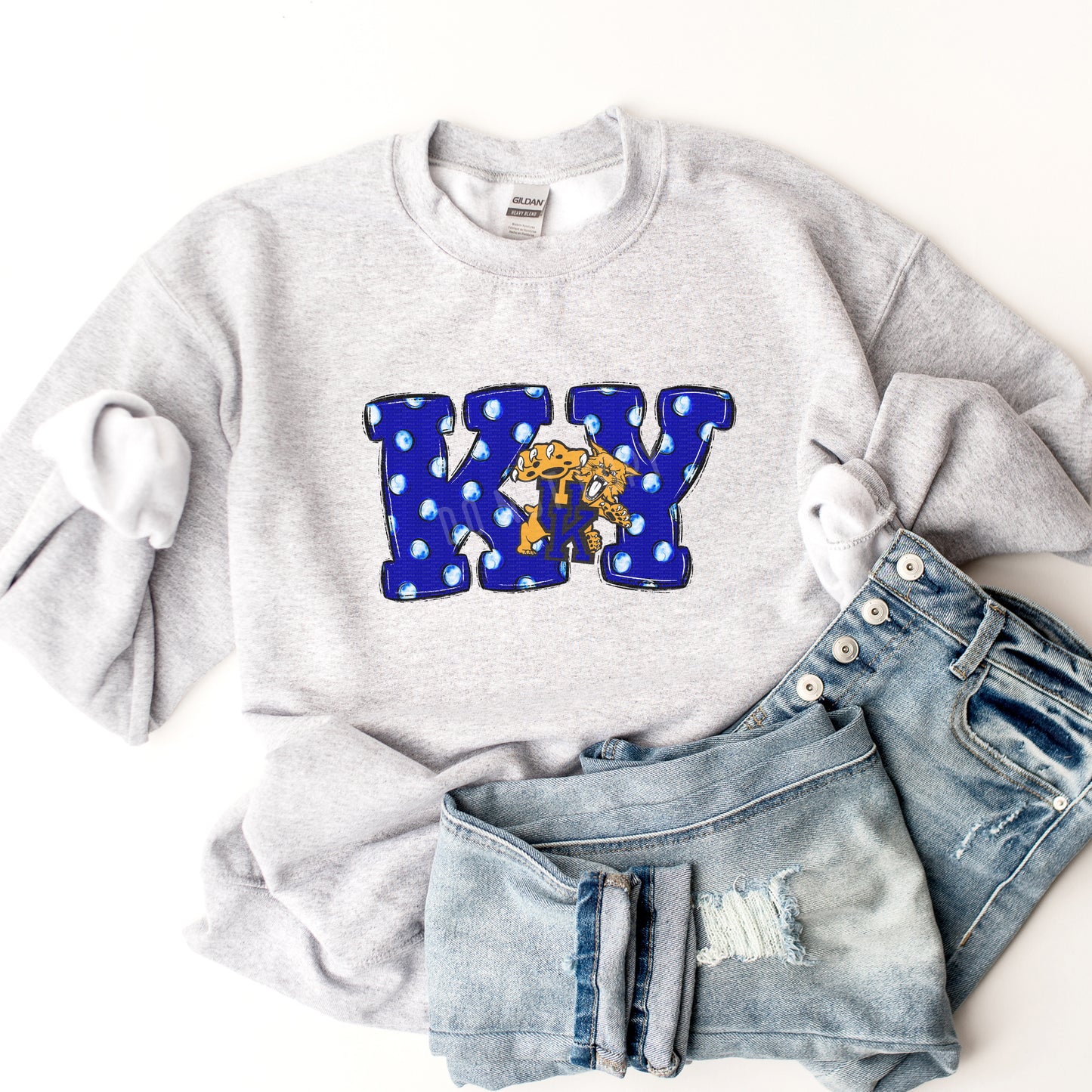Kentucky, KY, Polka Dots, Mascot | DTF Print - COOL PEEL |