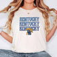Kentucky, KY, Stacked Plaid, Mascot | DTF Print - COOL PEEL |