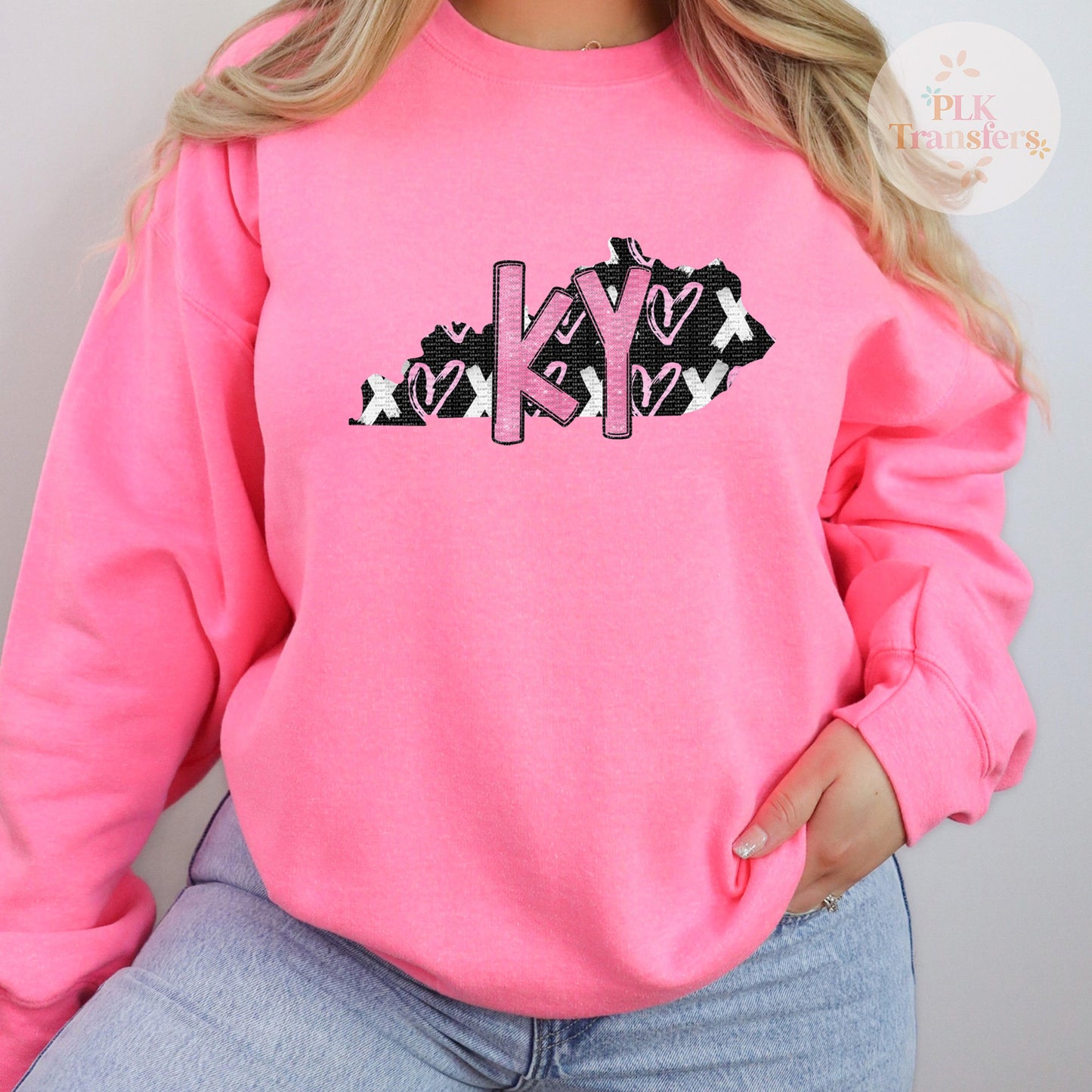 KY State, xoxo, Valentine's Day | DTF Print - COOL PEEL |