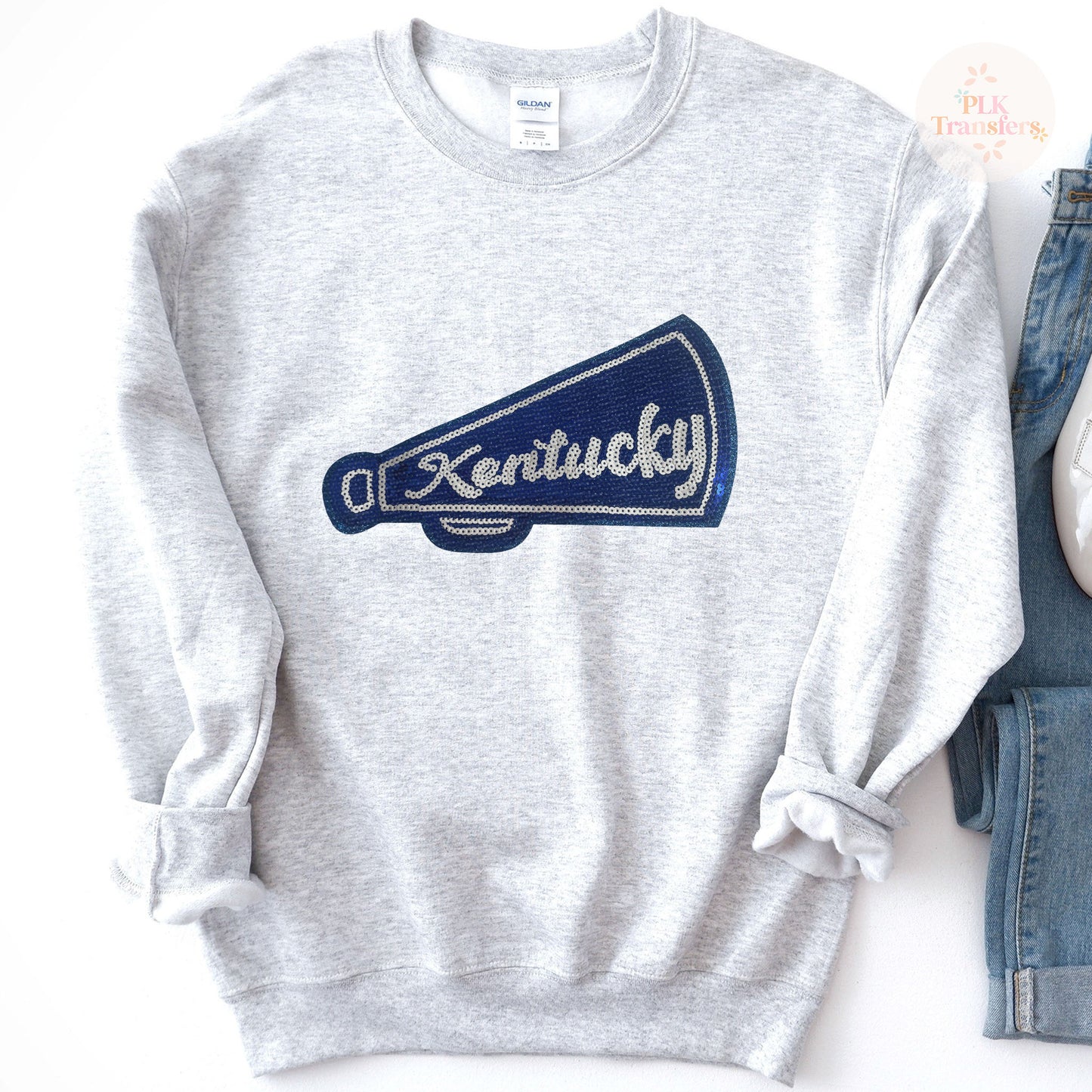 Kentucky, Megaphone, Sequin Patch