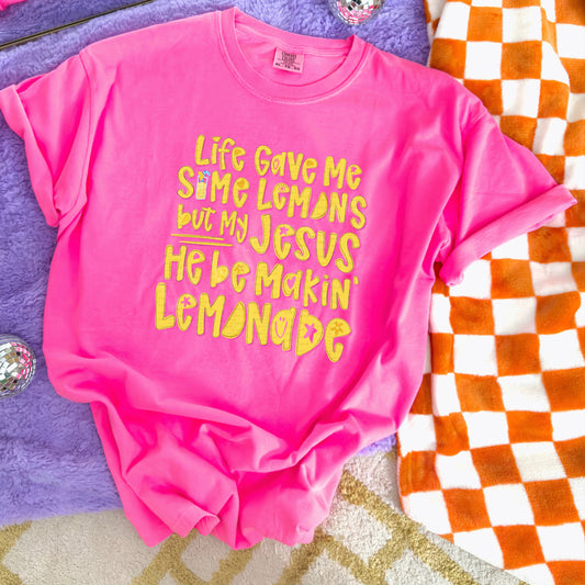 But My Jesus He Be Makin Lemonade| DTF Print - COOL PEEL |