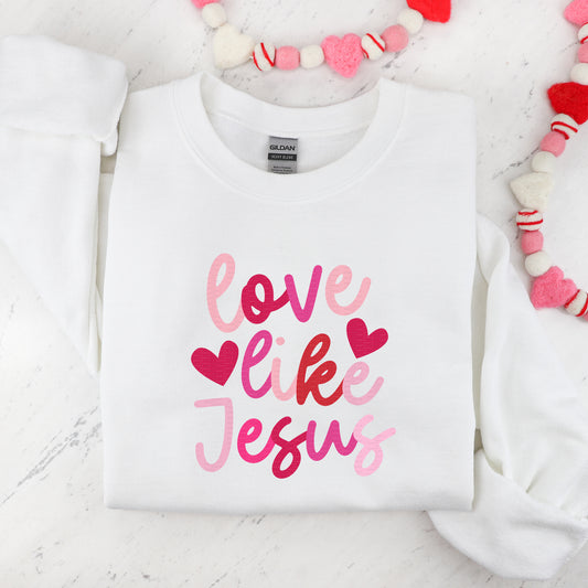 Love Like Jesus, Valentine | DTF Print - COOL PEEL |