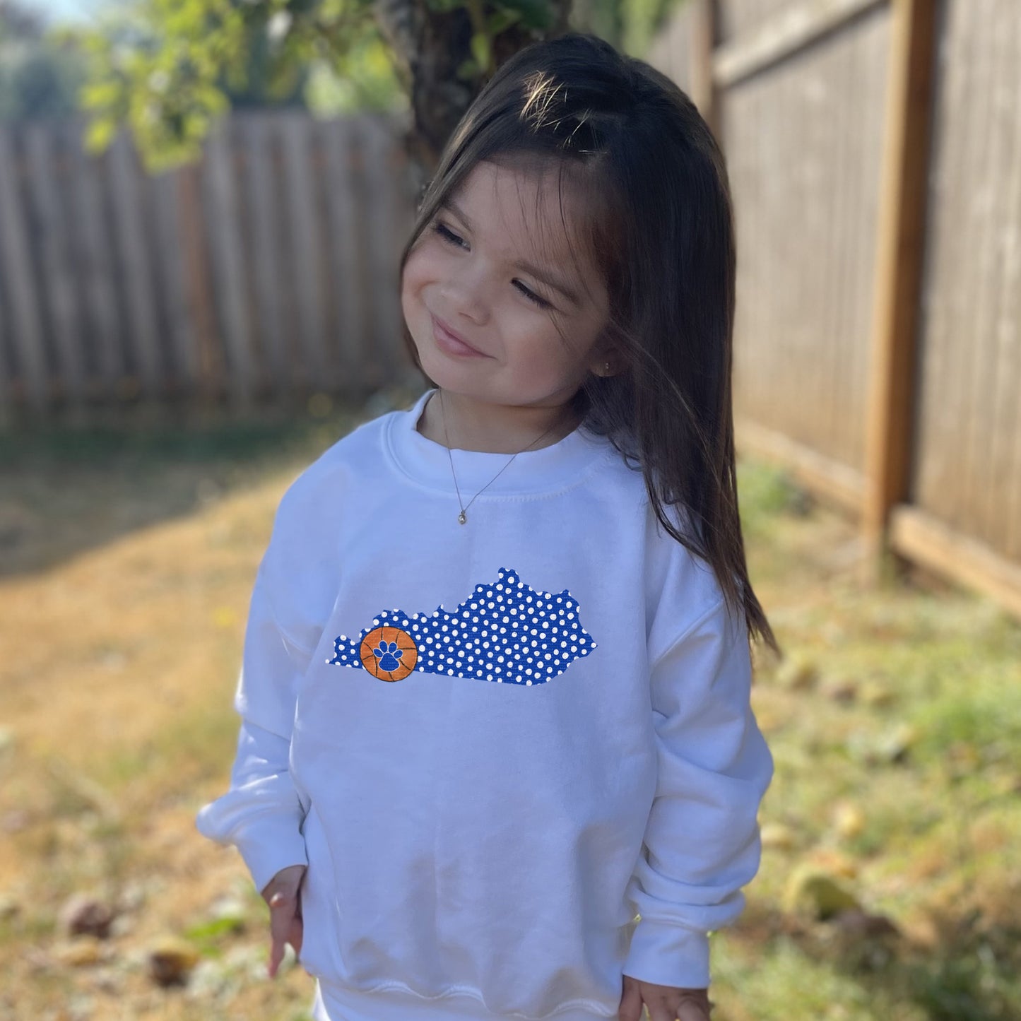 YOUTH -  KY Polka Dot With Paw | DTF Print - COOL PEEL |