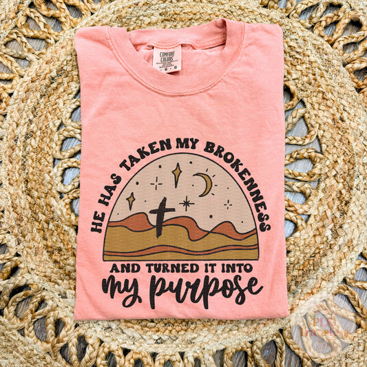 He Has Taken My Brokenness | DTF Print - COOL PEEL |