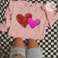 Red & Pink Heart, Valentine's Day | DTF Print - COOL PEEL |