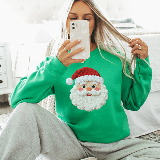 Faux Yarn, Santa | DTF Print - COOL PEEL |