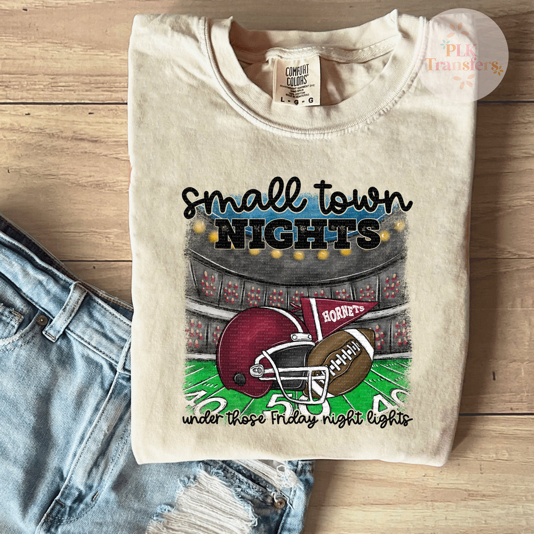 Small Town Nights, Football, School Spirit Custom Order