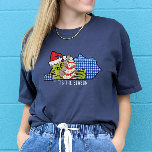 Kentucky, Tis The Season, Christmas Cake | DTF Print - COOL PEEL |