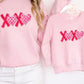 YOUTH SIZE, XOXO, Polka Dots, Valentine's Day | DTF Print - COOL PEEL |
