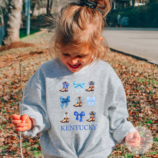 YOUTH, KY Bows and Boots | DTF Print - COOL PEEL |
