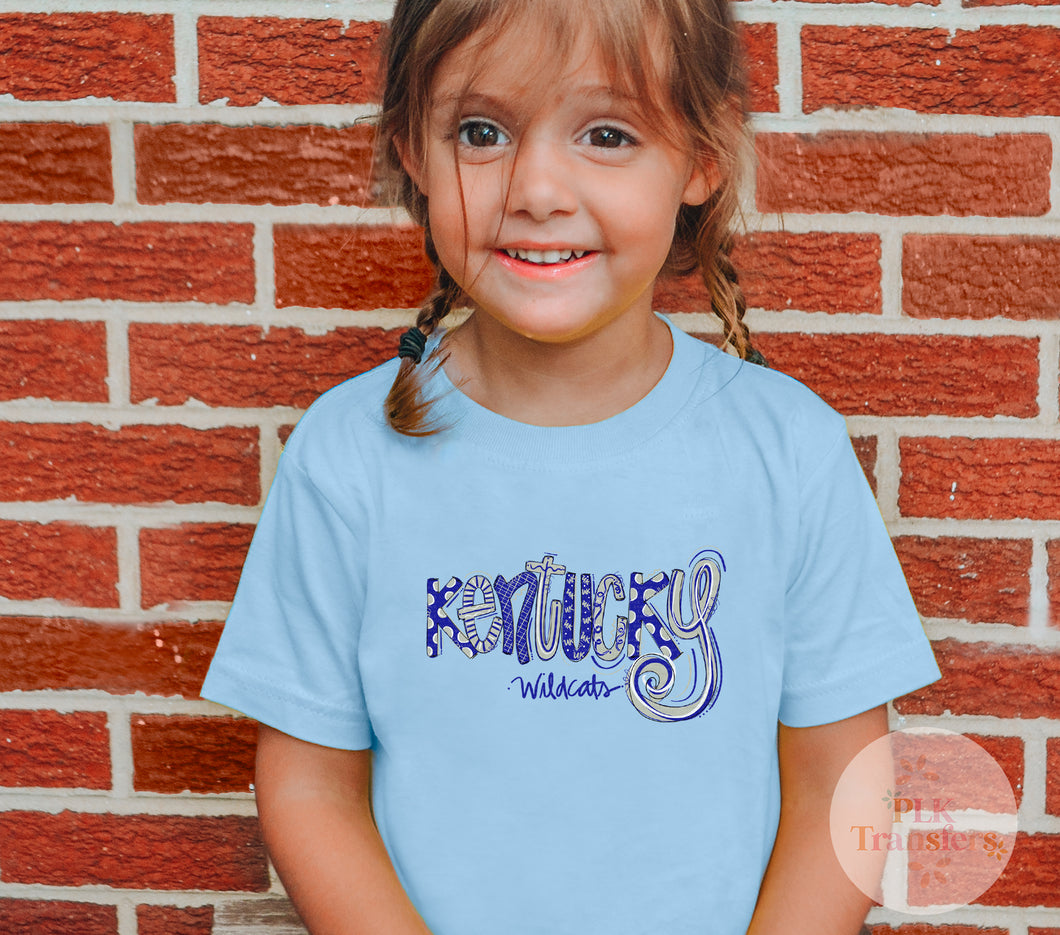 YOUTH, KY Wildcats | DTF PRINT | Cool Peel