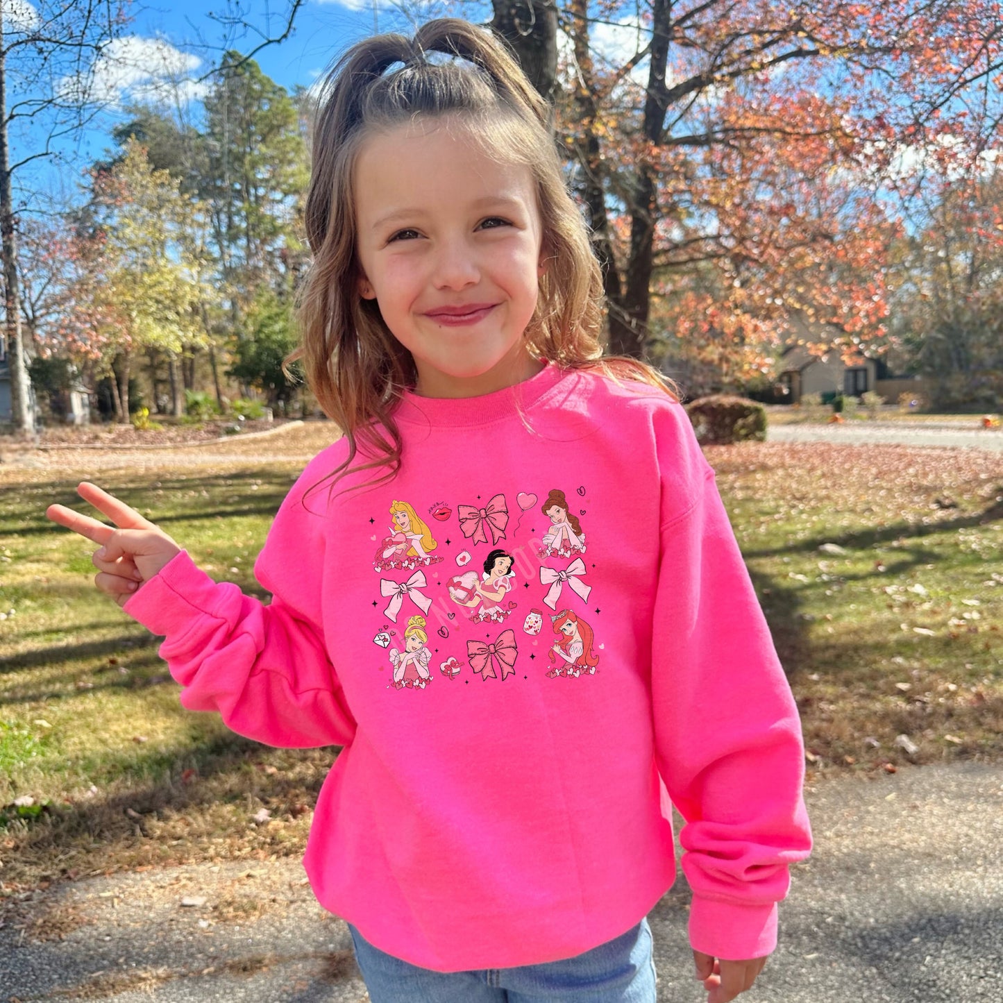 YOUTH, Valentine's Day Princesses | DTF Print - COOL PEEL |