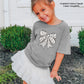 YOUTH - Volleyball Bow | DTF Print |