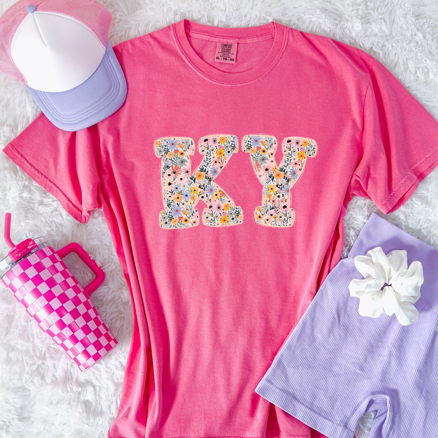 Kentucky, KY, Spring Florals | DTF Print - COOL PEEL |