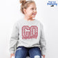 YOUTH, Go Cardinals | Screen Print Transfer | - SINGLE COLOR