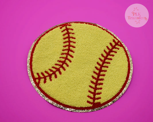 Chenille Patch - Large Softball