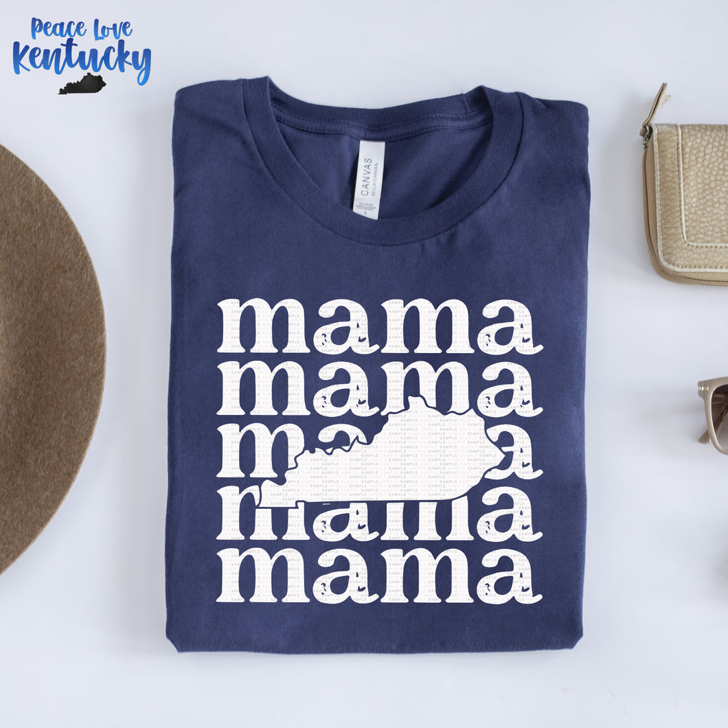 Kentucky Mama | Screen Print Transfer | - SINGLE COLOR (LOW HEAT)